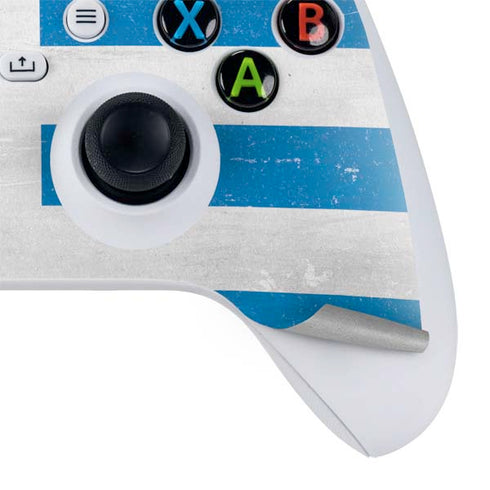 Uraguay Flag Distressed Xbox Series S Bundle Skin